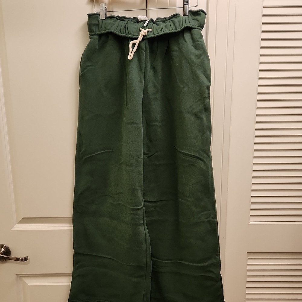 NWT Forest Green Drawstring Lounge Pants